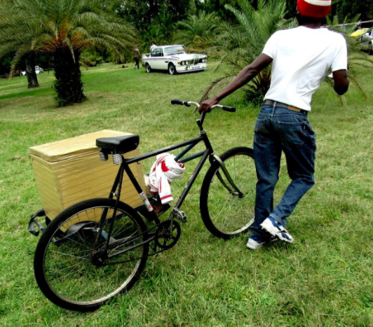 Nestle ice cream bicycle for online sale